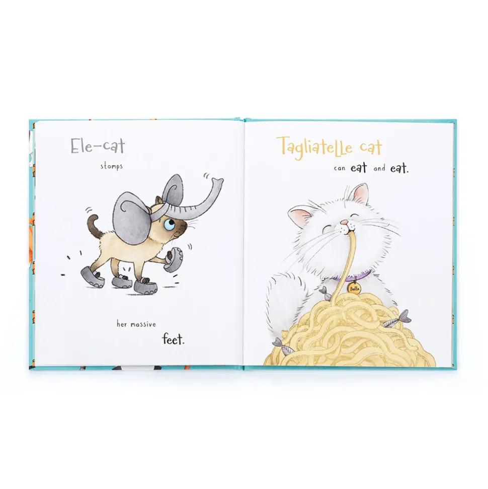 All Kinds of Cats Book and Jellycat Jack Medium