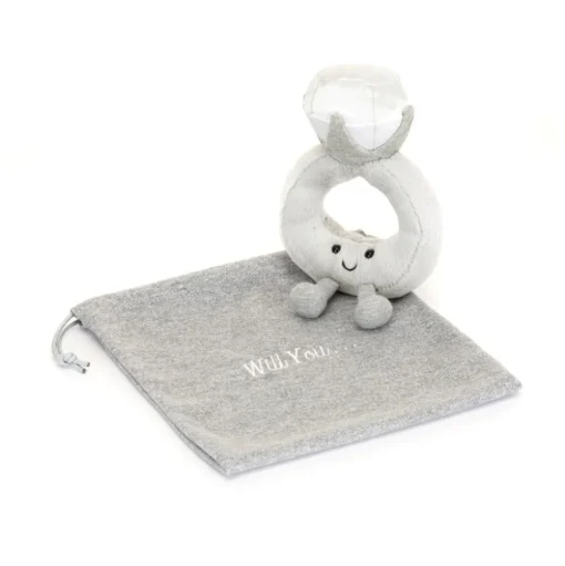 Amuseables Diamond Ring with Personalised Bag