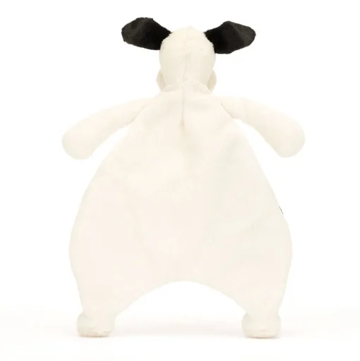 Bashful Black & Cream Puppy Comforter