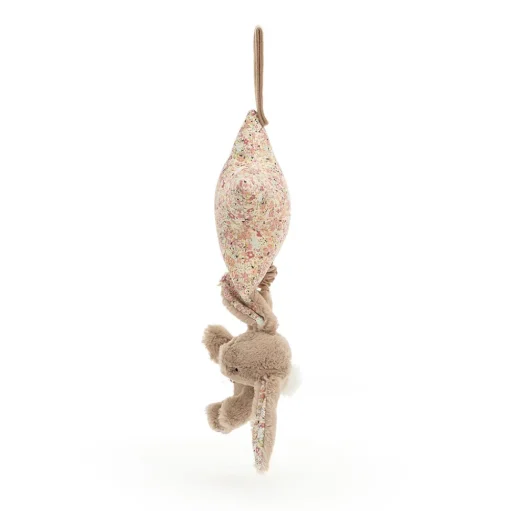 Blossom Bea Beige Bunny Musical Pull