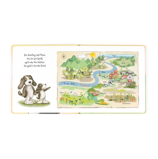 Hündchen Schnuck und sein Papa Buch
