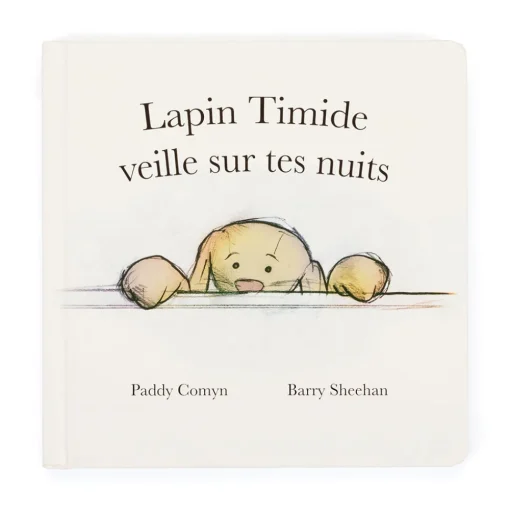 Lapin Timide Veille Sur Tes Nuits and Bashful Cottontail Bunny Medium