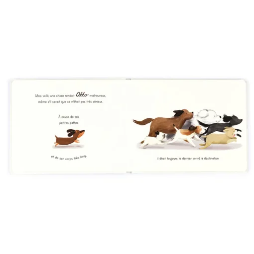 Otto Le Petit Chien Saucisse Livre