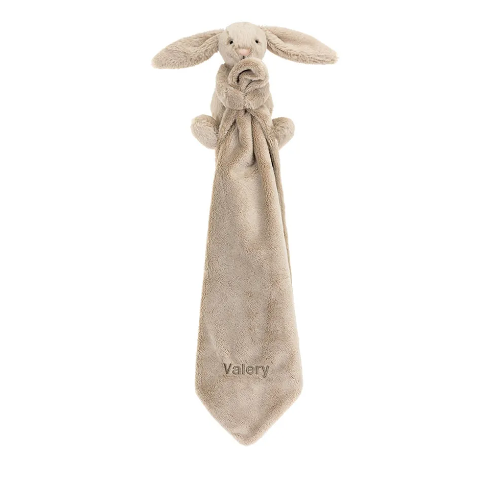Personalised Bashful Beige Bunny Soother