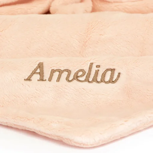 Personalised Bashful Blush Bunny Soother