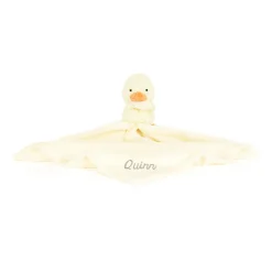 Personalised Bashful Duckling Soother