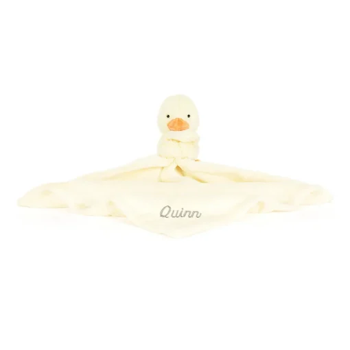 Personalised Bashful Duckling Soother