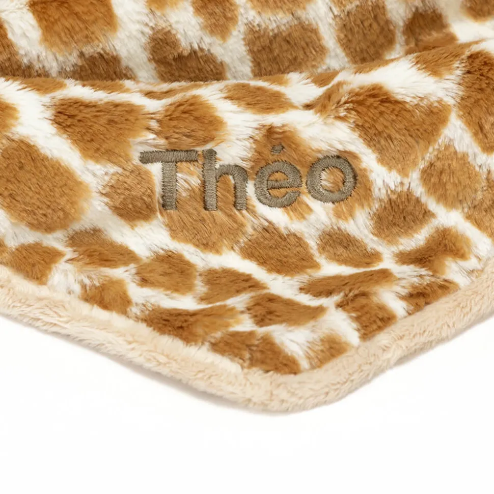 Personalised Bashful Giraffe Blankie