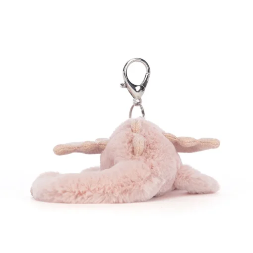 Rose Dragon Bag Charm