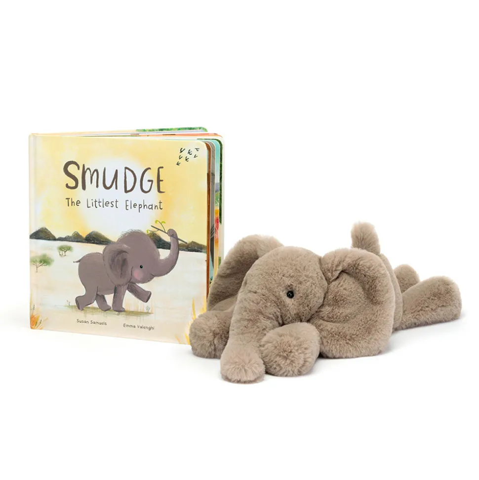 Smudge the Littlest Elephant Book and Smudge Elephant Medium